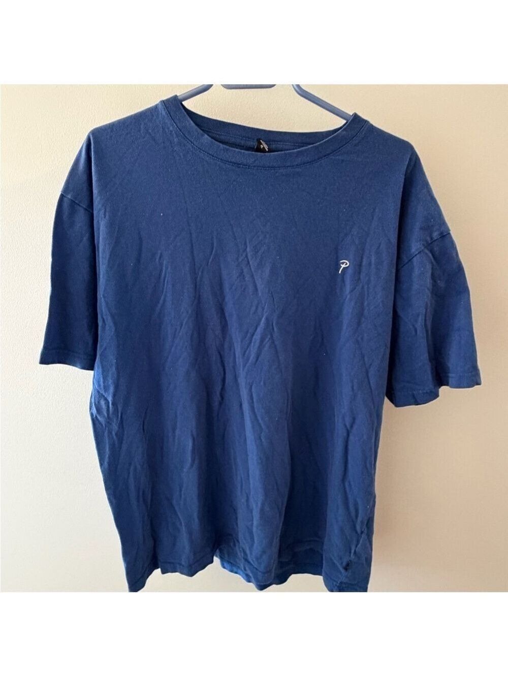 Patta Navy Blue Short Sleeve Crewneck Tee